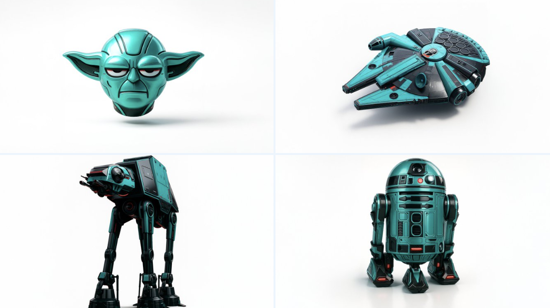 Retexturize Image: C4D Hyper-Realistic 3D Render