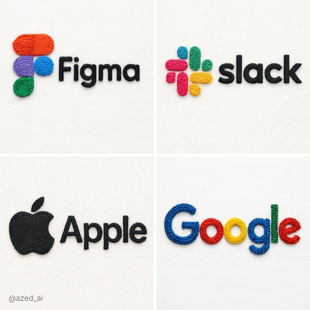 Embroidered Logo Design