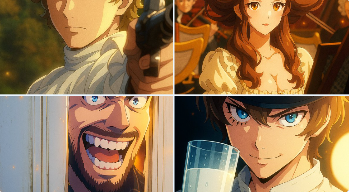 Modern Digital Anime Style Transformation