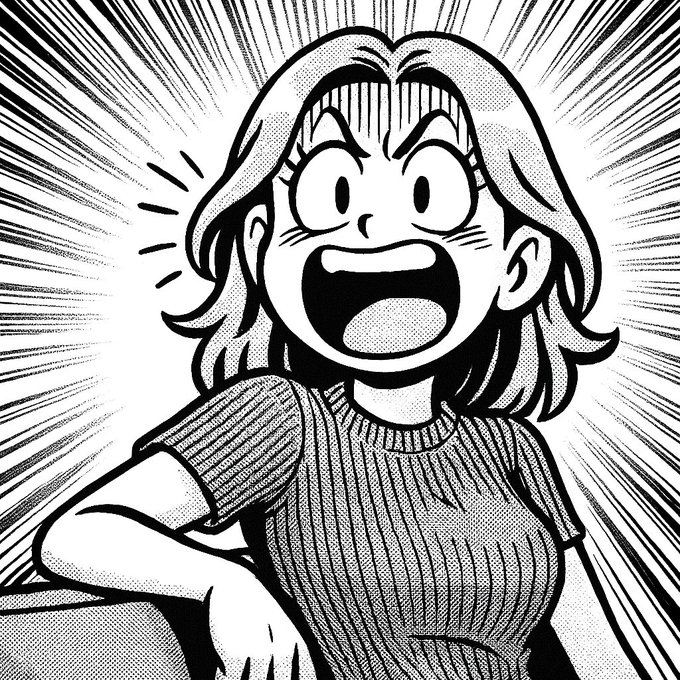 Japanese Gag Manga Style Illustration - 2