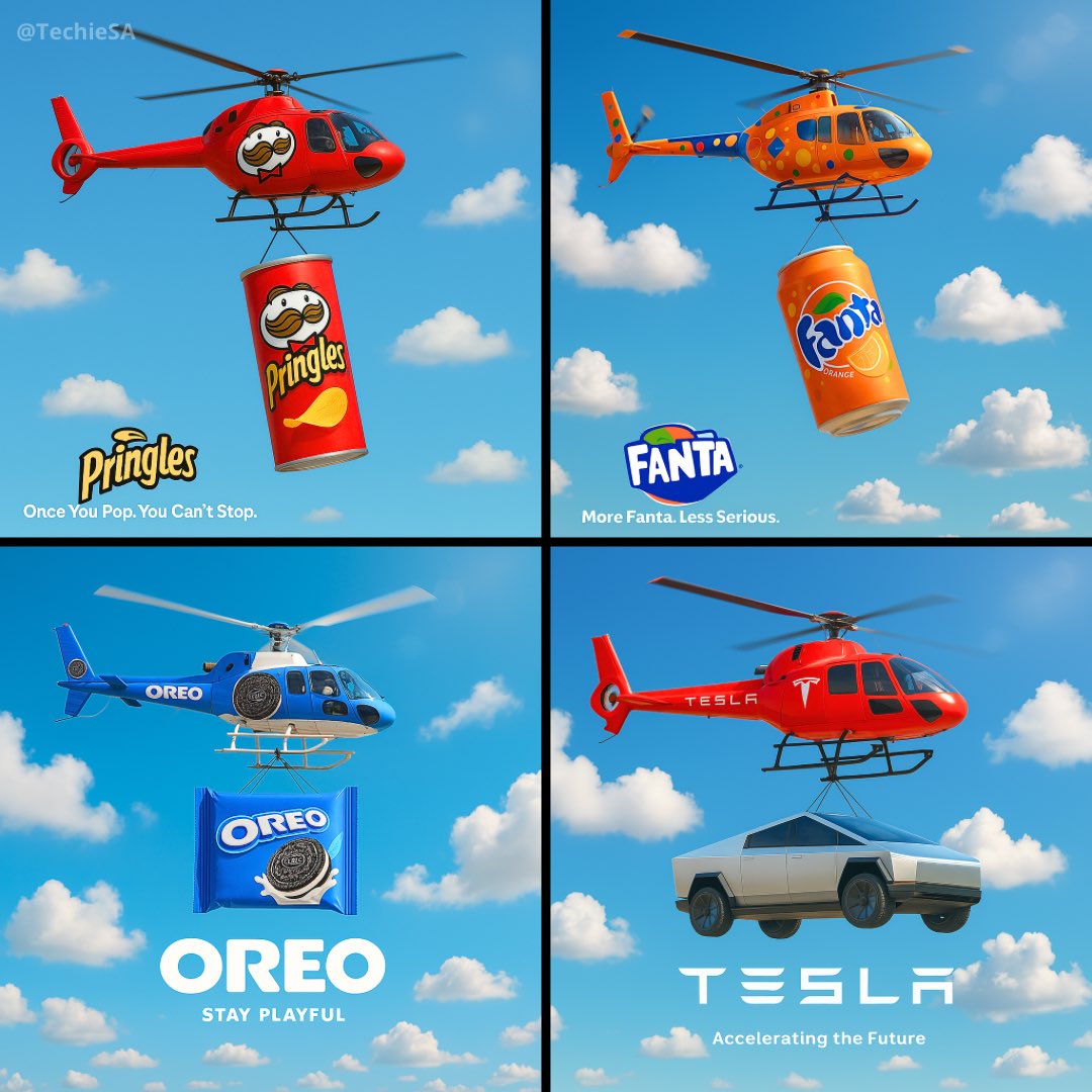 Helicopter Brand Advertisement - 1