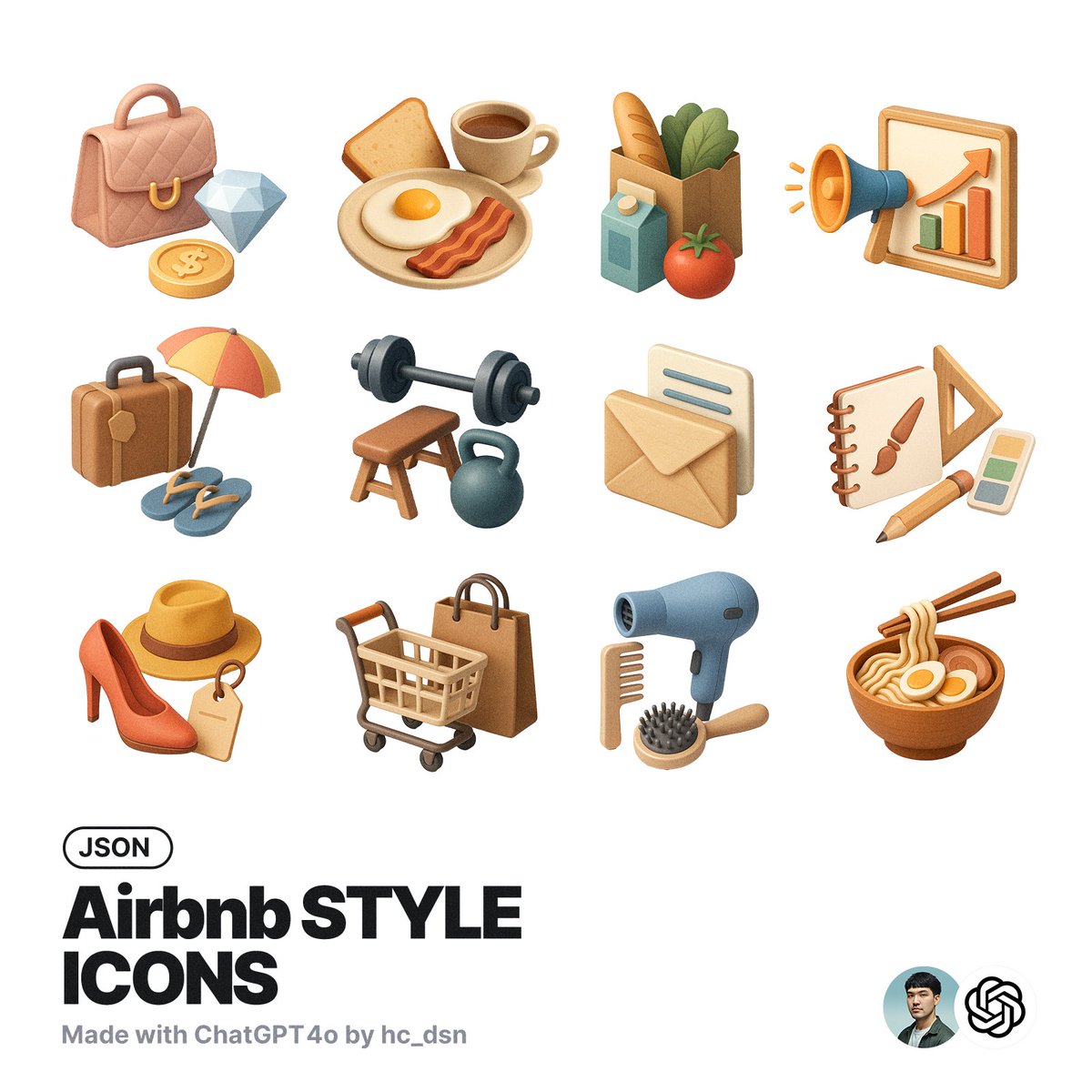 Airbnb Style Icon Generation
