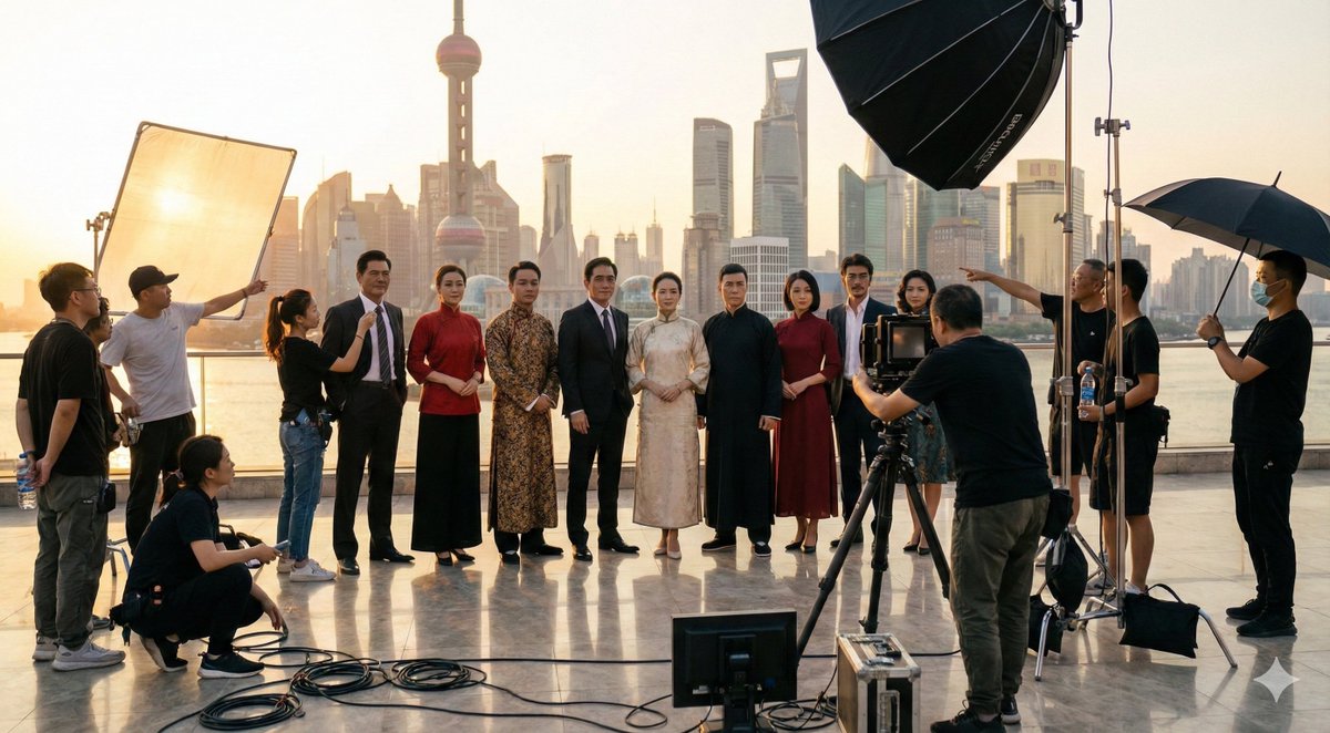 Dietro le quinte di un servizio fotografico di celebrità