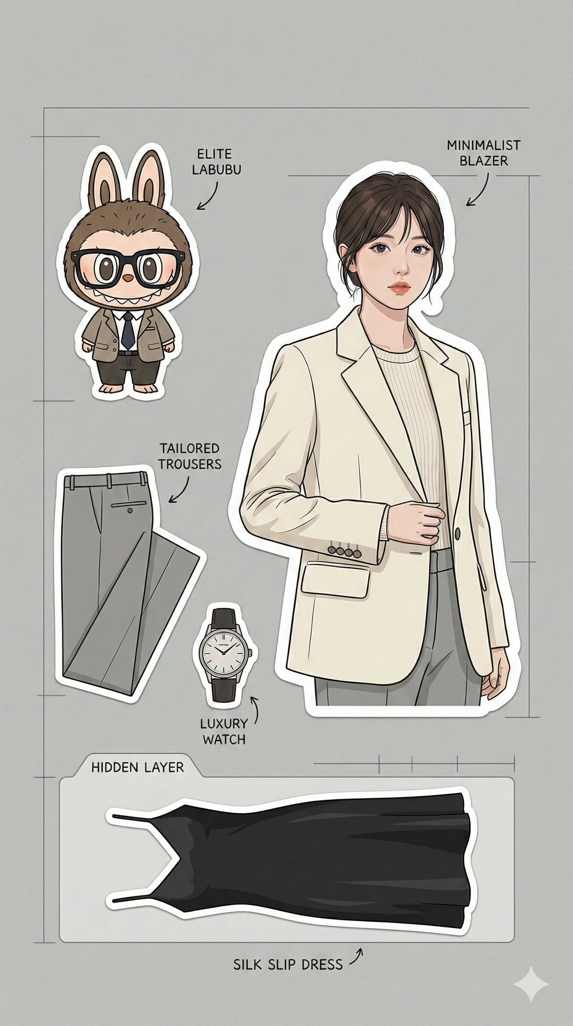 Professional Suit Style Planner AI Image Generation