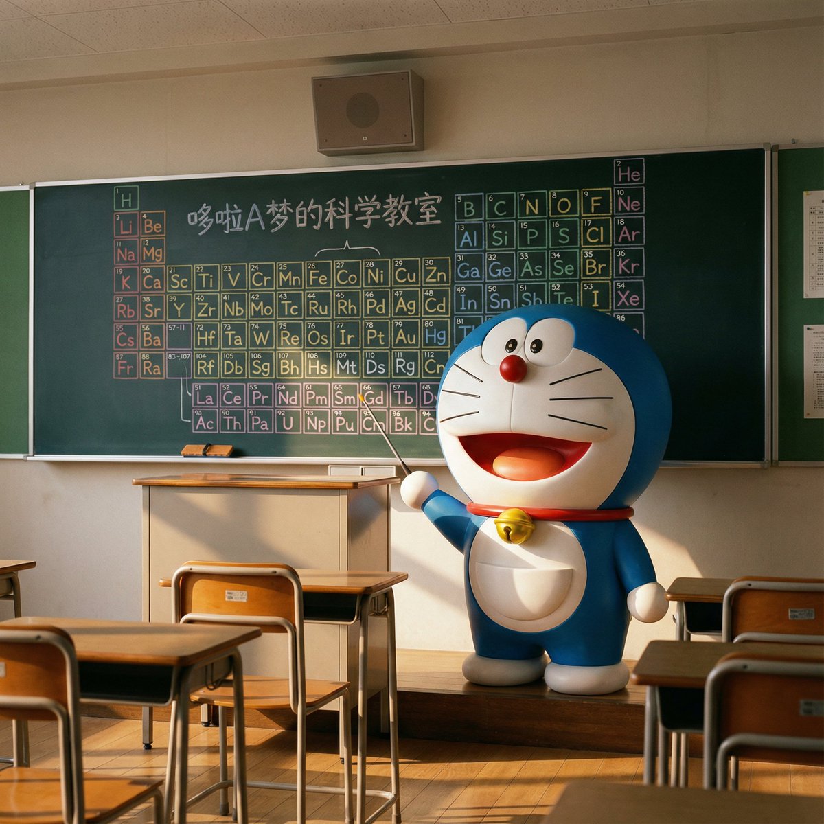 Doraemon's Chemistry Class