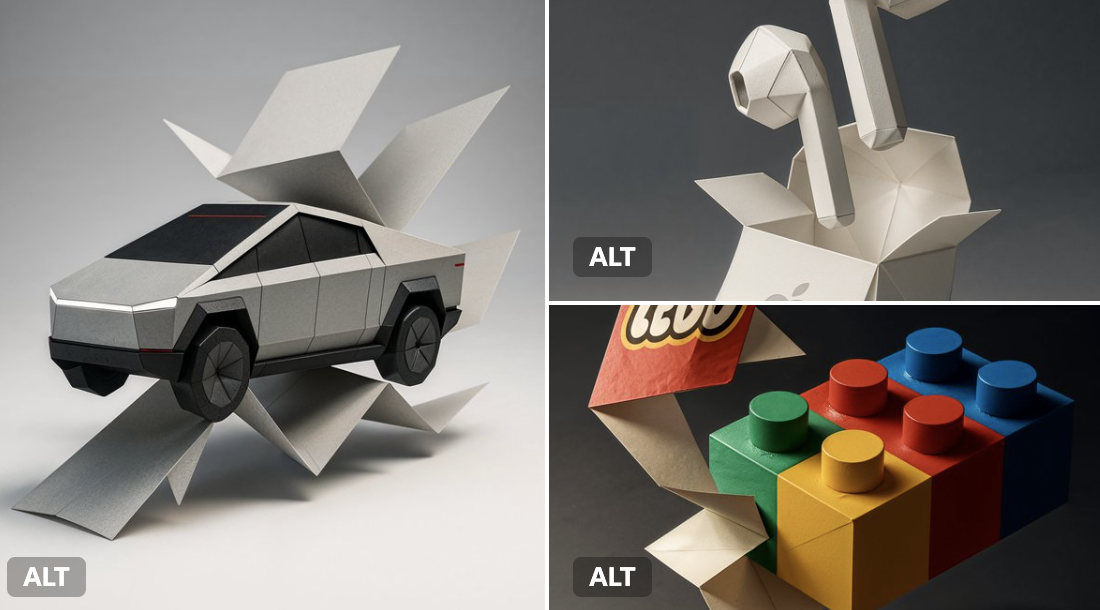 Branded Folding Paper Transformation